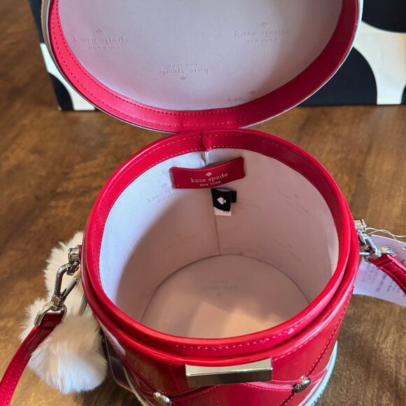 Kate Spade Oh What Fun 3D Toy Store Drum Clutch Satchel Crossbody Novelty NWT - Picture 9 of 10